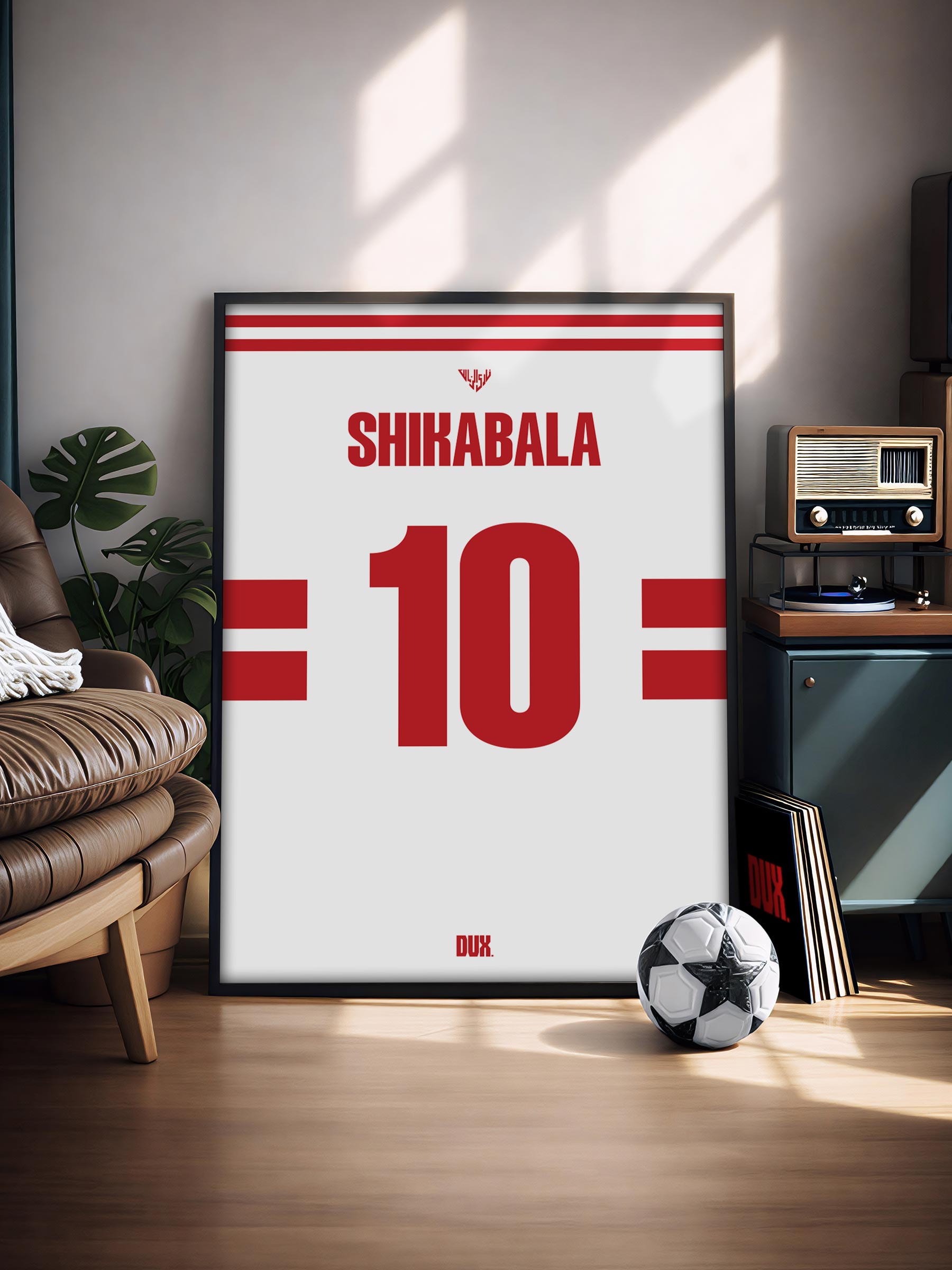 Shikabala Jersey - Framed Football Poster - Image 2