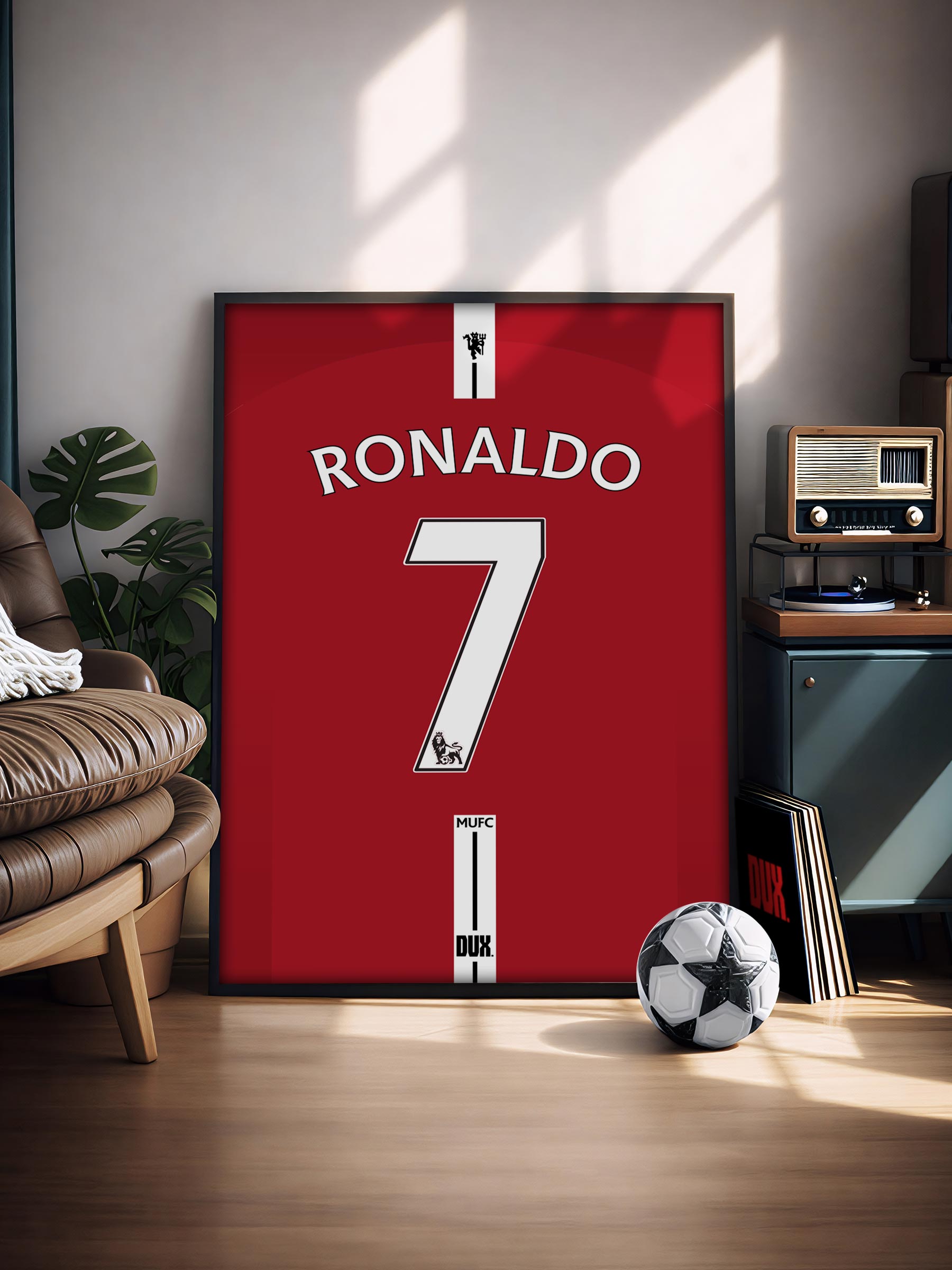Cristiano Ronaldo 2008 - Framed Football Poster - Image 2