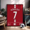 Cristiano Ronaldo 2008 - Framed Football Poster