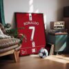 Cristiano Ronaldo 2008 - Framed Football Poster