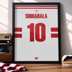 Shikabala Jersey - Framed Football Poster