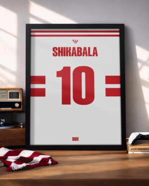 Shikabala Jersey - Framed Football Poster