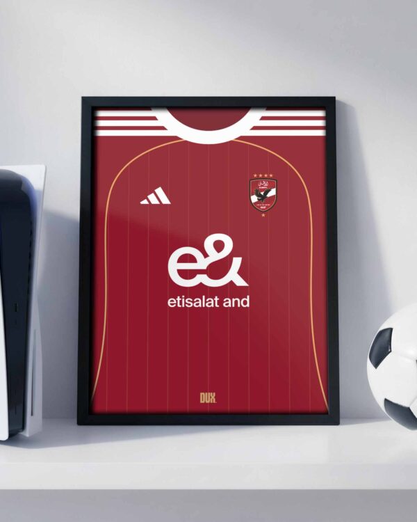 Al-Ahly SC Kit - Framed Football Poster