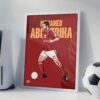 Mohamed Aboutrika - Framed Football Poster