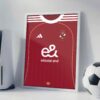 Al-Ahly SC Kit - Framed Football Poster