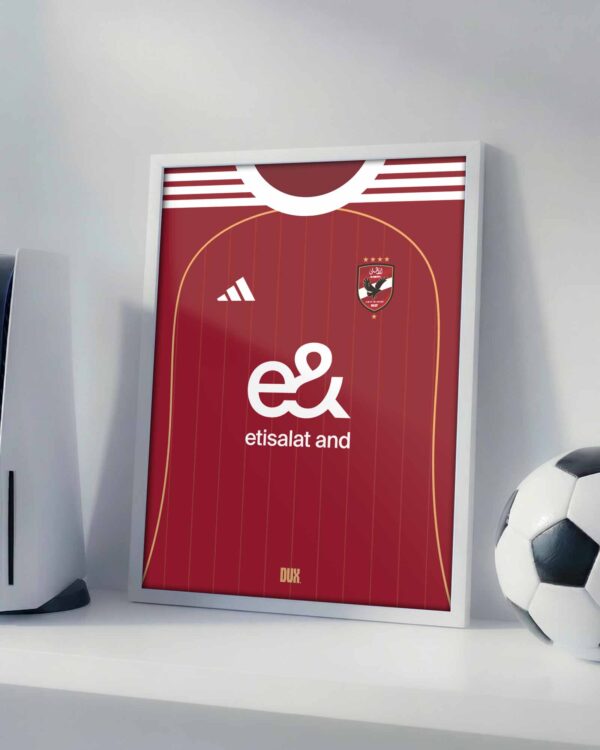 Al-Ahly SC Kit - Framed Football Poster