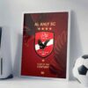 Al Ahly SC Logo - Framed Football Poster
