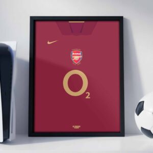Arsenalll Arsenal Retro Kit - Framed Football Poster