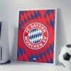 Bayern Munich Logo - Framed Football Poster