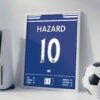 Hazard Chelsea 15/16 Jersey - Framed Football Poster