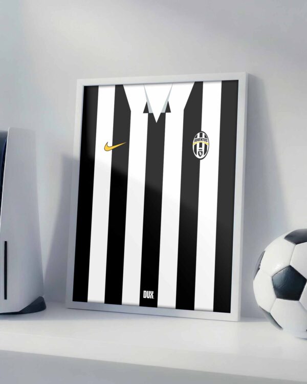 Juventus 06/07 Kit - Framed Football Poster