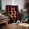 Kaka 2007 AC Milan Jersey - Framed Football Poster