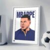 Kylian Mbappé – Framed Football Poster
