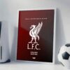 Liverpool FC Logo - Framed Football Poster