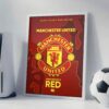 Manchester United Logo - Framed Football Poster
