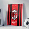AC Milan Logo - Framed Football Poster