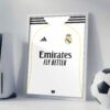 Real Madrid 25/26 Kit - Framed Football Poster