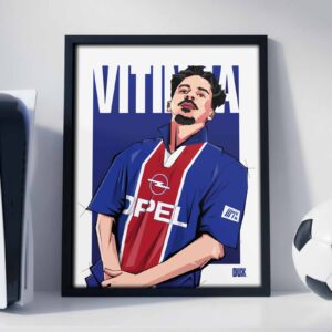 Vitinha – Framed Football Poster