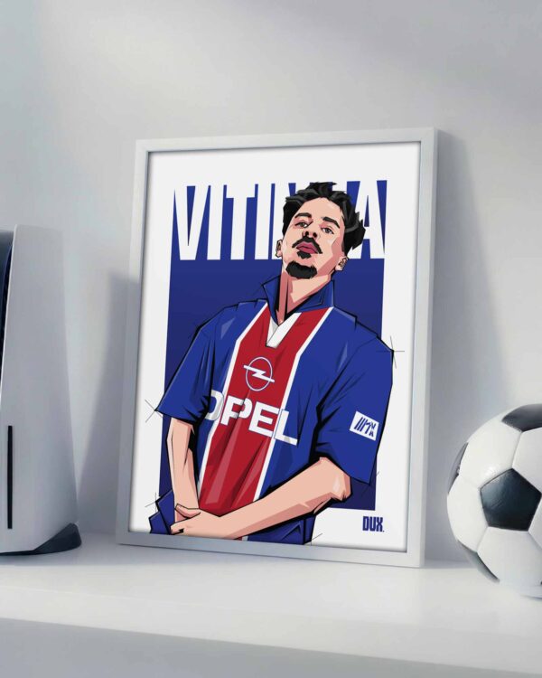 Vitinha – Framed Football Poster