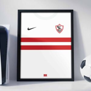 Zamalek SC 25/26 - Framed Football Poster