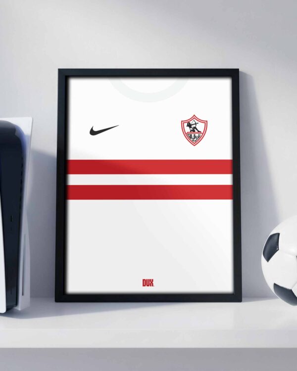 Zamalek SC 25/26 - Framed Football Poster