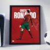 Cristiano Ronaldo - Framed Football Poster