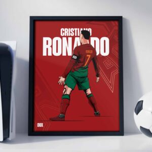 Cristiano Ronaldo - Framed Football Poster