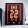 Kaka 2007 AC Milan Jersey - Framed Football Poster