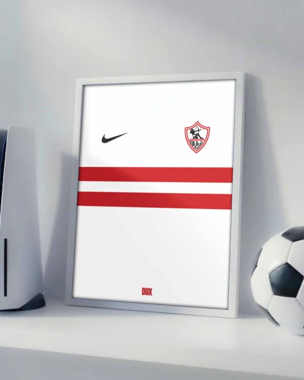 Zamalek SC 25/26 - Framed Football Poster
