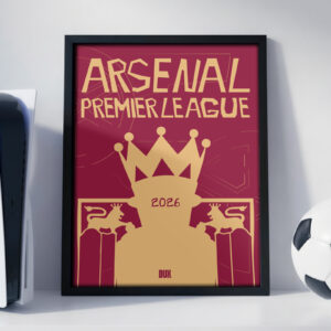 Arsenal Premier League Winners - Framed Football Poster