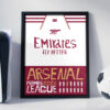 Arsenal Premier League Winners 2V - Framed Football Poster