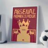 Arsenal Premier League Winners - Framed Football Poster