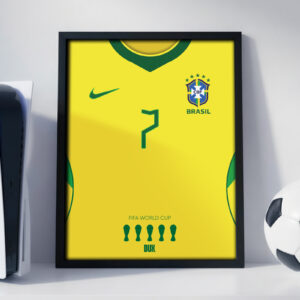Brazil Brazil 2026 World Cup Jersey - Framed Football Poster
