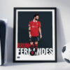 Bruno Fernandes - Framed Football Poster