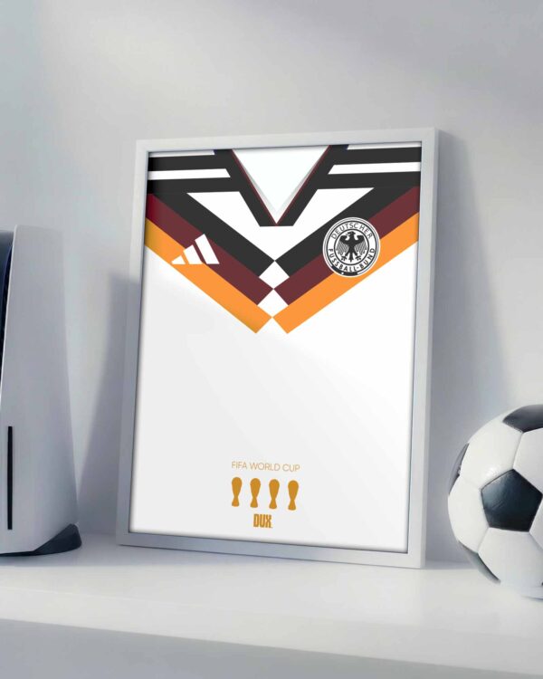 Germany 2026 World Cup Jersey - Framed Football Poster