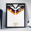 Germany 2026 World Cup Jersey - Framed Football Poster