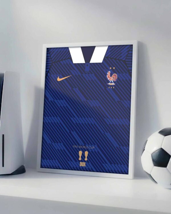 france France 2026 World Cup Jersey - Framed Football Poster