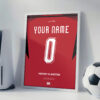 Egypt World Cup Customizable Jersey - Framed Football Poster