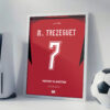 Trezeguet World Cup Jersey - Framed Football Poster