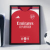 Arsenal 2027 Home Jersey - Framed Football Poster