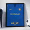 Chelsea 2027 Home Jersey - Framed Football Poster