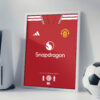 Manchester United 2027 Home Jersey - Framed Football Poster